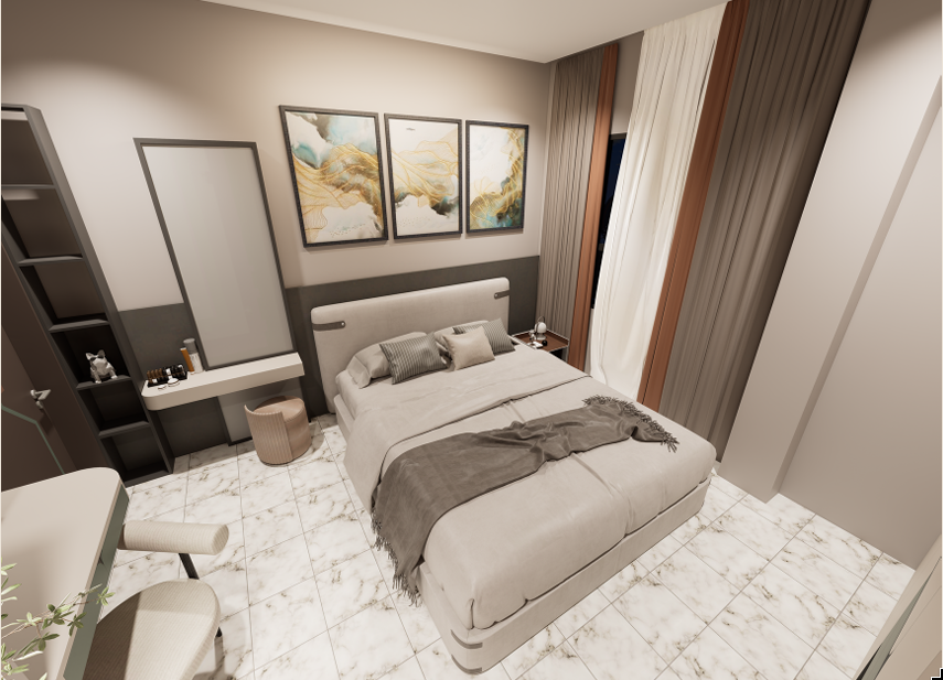 Interior design hero showing a refined living space.